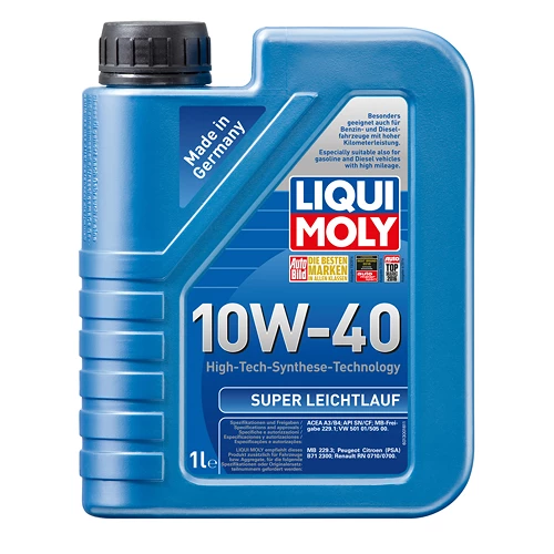 LIQUI MOLY 8x 1 L Super Leichtlauf 10W-40 + Ölw.-Anhänger 1300 2 LIQUI MOLY 8x 1 L Super Leichtlauf 10W-40 + Ölw.-Anhänger 1300 – Bild 2