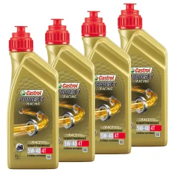 CASTROL 4x 1 L Power 1 Racing 4T 5W-40 14EAFF