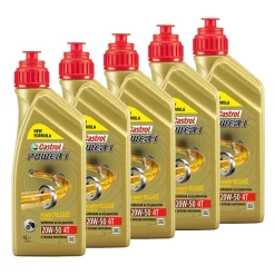 CASTROL 5x 1 L Power 1 4T 20W-50 15049A