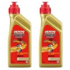 CASTROL 2x 1 L Power 1 Scooter 2T 14E960