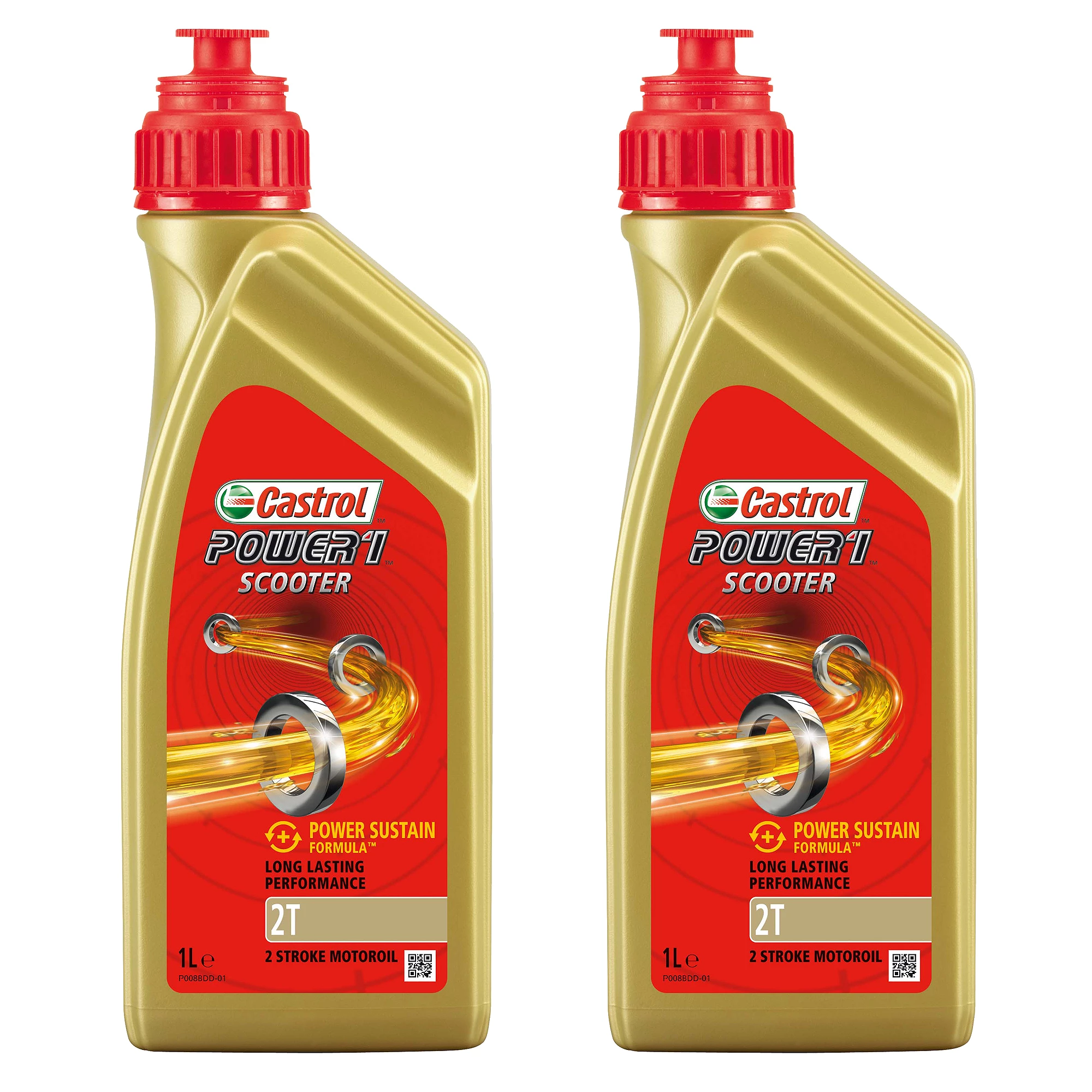 CASTROL 2x 1 L Power 1 Scooter 2T 14E960 1 CASTROL 2x 1 L Power 1 Scooter 2T 14E960