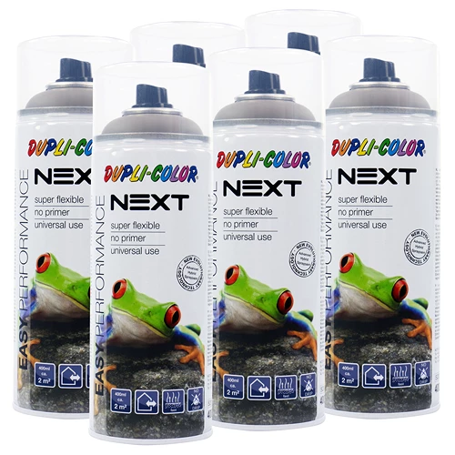 Dupli-Color DUPLI COLOR 6x 400ml NEXT Brussels Grau Seidenmatt 480751 2 Dupli-Color DUPLI COLOR 6x 400ml NEXT Brussels Grau Seidenmatt 480751 – Bild 2