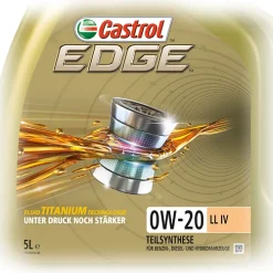 CASTROL 6 L EDGE 0W-20 LL IV 15B1B3 -Chemie Geschäft 1441979