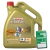 CASTROL 5 L EDGE 0W-20 LL IV + Ölwechsel-Anhänger 15B1B3