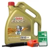 CASTROL 5 L EDGE FLUID TITANIUM 0W-40 A3/B4 + Ölw.-Anhänger + Trichter 15337F