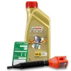 CASTROL 1 L EDGE FLUID TITANIUM 5W-30 A5/B5 + Ölw.-Anhänger + Trichter 15BAE7