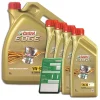 CASTROL 9 L EDGE FLUID TITANIUM 5W-30 M + Ölwechsel-Anhänger 15BF6C