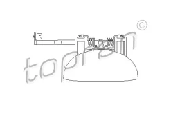 TOPRAN Türgriff 721714