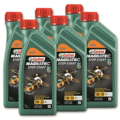 CASTROL 6x 1 L Magnatec STOP-START 5W-30 A5 15CA42