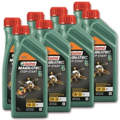 CASTROL 8x 1 L Magnatec STOP-START 5W-30 A5 15CA42