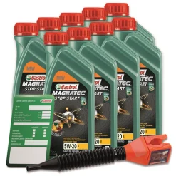 CASTROL 9x 1 L Magnatec STOP-START 5W-20 E 15CC53 -Chemie Geschäft 2428496