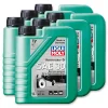 LIQUI MOLY 6x 1 L Rasenmäher-Öl SAE 30 1264