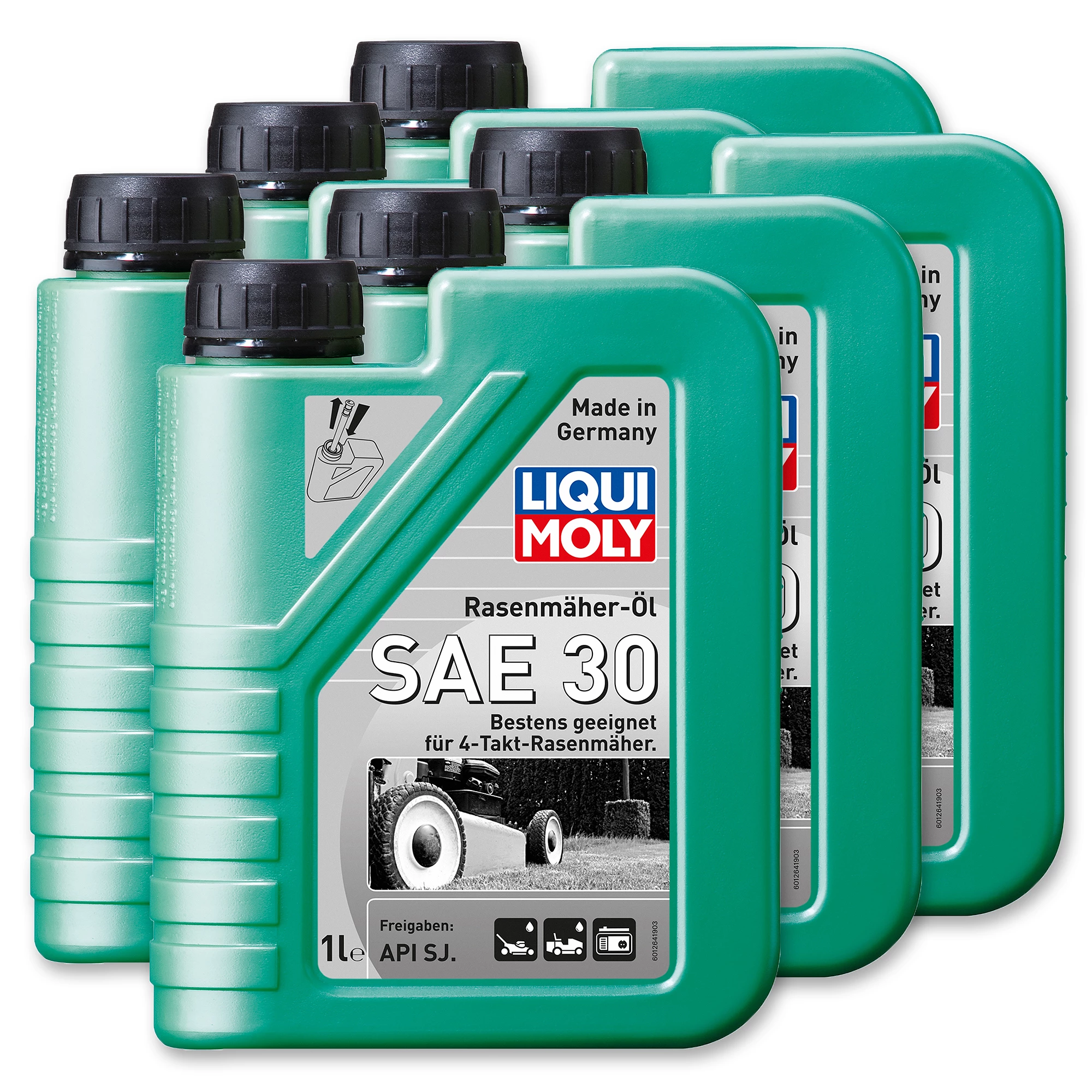 LIQUI MOLY 6x 1 L Rasenmäher-Öl SAE 30 1264 1 LIQUI MOLY 6x 1 L Rasenmäher-Öl SAE 30 1264