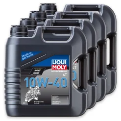LIQUI MOLY 4x 4 L MOTORÖL Motorbike 4T 10W-40 3046