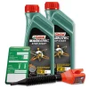 CASTROL 2x 1 L Magnatec Stop-Start 5W-30 S1 + Ölwechsel-Anhänger 15C2BA