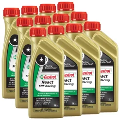 CASTROL 12x 1 L Bremsflüssigkeit REACT SRF RACING 15C540