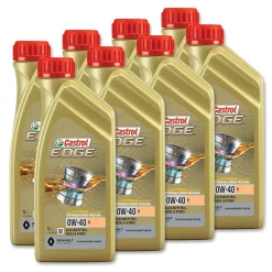 CASTROL 8x 1 L EDGE 0W-40 R 15D33B