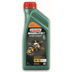 CASTROL 10x 1 L Magnatec STOP-START 5W-30 A5 + Ölwechsel-Anhänger + Einfü 15CA42 -Chemie Geschäft 2462418