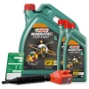 CASTROL 7 L Magnatec STOP-START 5W-30 A5 + Ölwechsel-Anhänger + Einfülltr 15CA44