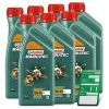CASTROL 7x 1 L Magnatec 5W-40 C3 + Ölwechsel-Anhänger 15C9C7