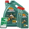 CASTROL 8 L Magnatec 5W-40 C3 + Ölwechsel-Anhänger 15C9CB