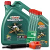 CASTROL 9 L Magnatec Diesel 10W-40 B4 + Ölwechsel-Anhänger + Einf 15CA2C