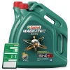 CASTROL 10 L Magnatec Diesel 10W-40 B4 + Ölwechsel-Anhänger 15CA2C