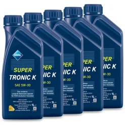 ARAL 5x 1 L SuperTronic K 5W-30 15DBCB