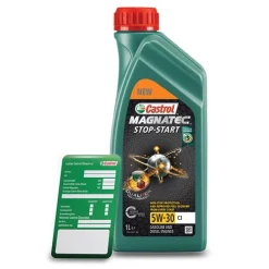 CASTROL 1 L Magnatec Stop-Start 5W-30 C3 + Ölwechsel-Anhänger 15D611