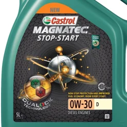 CASTROL 10 L Magnatec Stop-Start 0W-30 D + Castrol Ölwechsel-Anhänger 15D609 -Chemie Geschäft 2497342