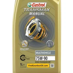 CASTROL 1 L Transmax Manual Multivehicle 75W-90 15D812 -Chemie Geschäft 2498408