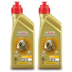 CASTROL 2x 1 L TRANSMAX Axle Long Life 75W-90 15D6ED