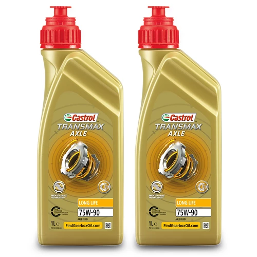 CASTROL 2x 1 L TRANSMAX Axle Long Life 75W-90 15D6ED 1 CASTROL 2x 1 L TRANSMAX Axle Long Life 75W-90 15D6ED