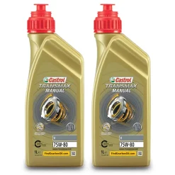 CASTROL 2x 1 L Transmax Manual V 75W-80 15D971