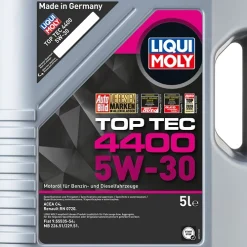 LIQUI MOLY 8 L Top Tec 4400 5W-30 + Ölwechsel-Anhänger + Einfülltrichter 3751 -Chemie Geschäft 2534607