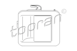 TOPRAN Türgriff Vorne Beidseitig 721736