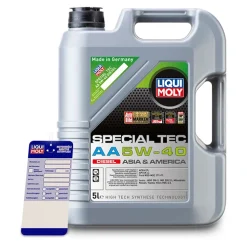 LIQUI MOLY 5 L Special Tec AA 5W-40 Diesel + Ölwechsel-Anhänger 21332