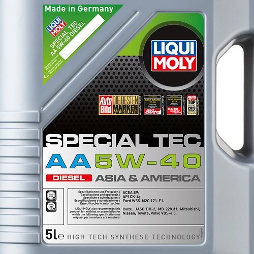 LIQUI MOLY 5 L Special Tec AA 5W-40 Diesel + Ölwechsel-Anhänger 21332 2 LIQUI MOLY 5 L Special Tec AA 5W-40 Diesel + Ölwechsel-Anhänger 21332 – Bild 2