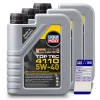 LIQUI MOLY 3x 1 L Top Tec 4110 5W-40 + Ölwechsel-Anhänger 21478