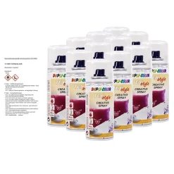 Dupli-Color DUPLI COLOR 12x 150ml Textilspray Weiß 319921