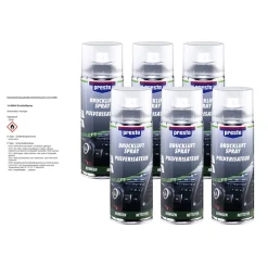 PRESTO 6x 400ml Druckluftspray 258312