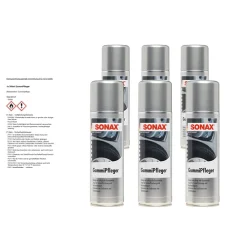 SONAX 6x 300ml GummiPfleger 03402000