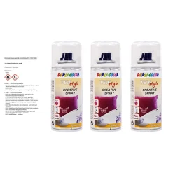 Dupli-Color DUPLI COLOR 3x 150ml Textilspray Weiß 319921