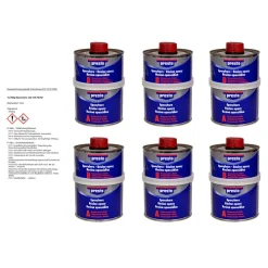 PRESTO 6x 500g Epoxyharz, Klar Mit Härter 600579