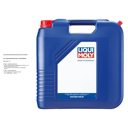 LIQUI MOLY 20 L Hypoid-Getriebeöl (GL5) LS SAE 85W-90 4706 1 LIQUI MOLY 20 L Hypoid-Getriebeöl (GL5) LS SAE 85W-90 4706