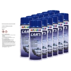 Dupli-Color DUPLI COLOR 12x 400ml Car's Metallic-Lack Azurblau 706837