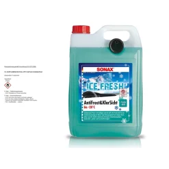 SONAX 5 L AntiFrost&KlarSicht Bis -20°C IceFresh Scheibenfrostschutz 01335410