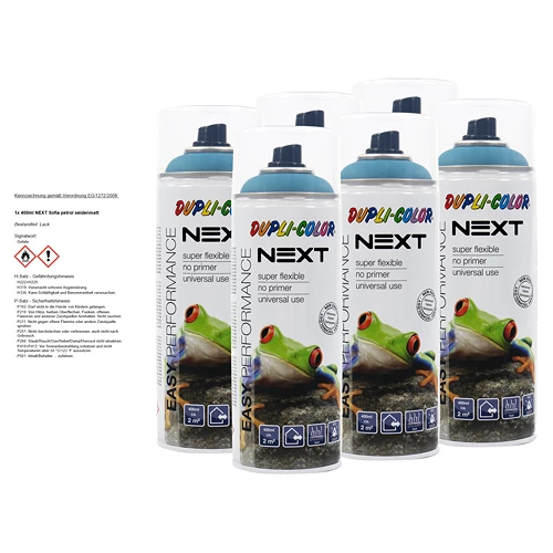 Dupli-Color DUPLI COLOR 6x 400ml NEXT Sofia Petrol Seidenmatt 480713 1 Dupli-Color DUPLI COLOR 6x 400ml NEXT Sofia Petrol Seidenmatt 480713