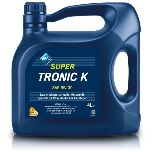 ARAL 12 L SuperTronic K 5W-30 + Ölwechsel-Anhänger + Trichter 15DBCD 2 ARAL 12 L SuperTronic K 5W-30 + Ölwechsel-Anhänger + Trichter 15DBCD – Bild 2