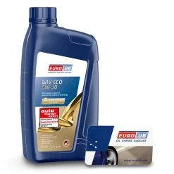 EUROLUB 1 L WIV ECO SAE 5W/30 + Ölwechsel-Anhänger 211001